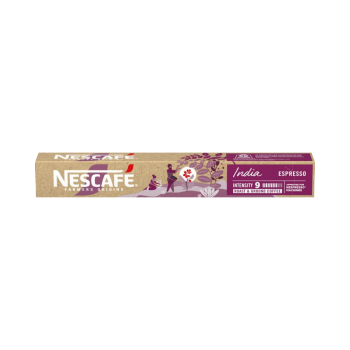 Nescafé Farmers Origins India Espresso 9, 10 Aluminium­Kaffeekapseln, 44g